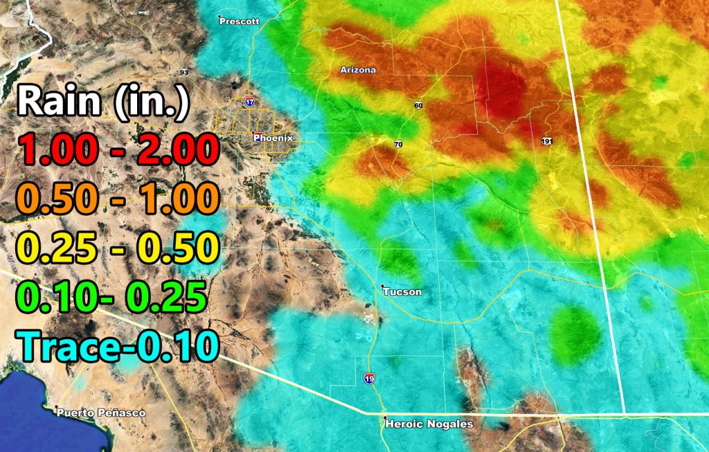 Arctic Storm To Bring Snow, Rain, and Wind to Various Parts of Arizona