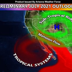Summer Monsoon:  Three Tropical System Names Down In The Pacific Already; What Does It Mean For Summer?