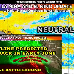 La Nina and El Nino Update:  There is No La Nina Watch In Effect And There Will Not Be One Issued As We Remain On Forecast Track