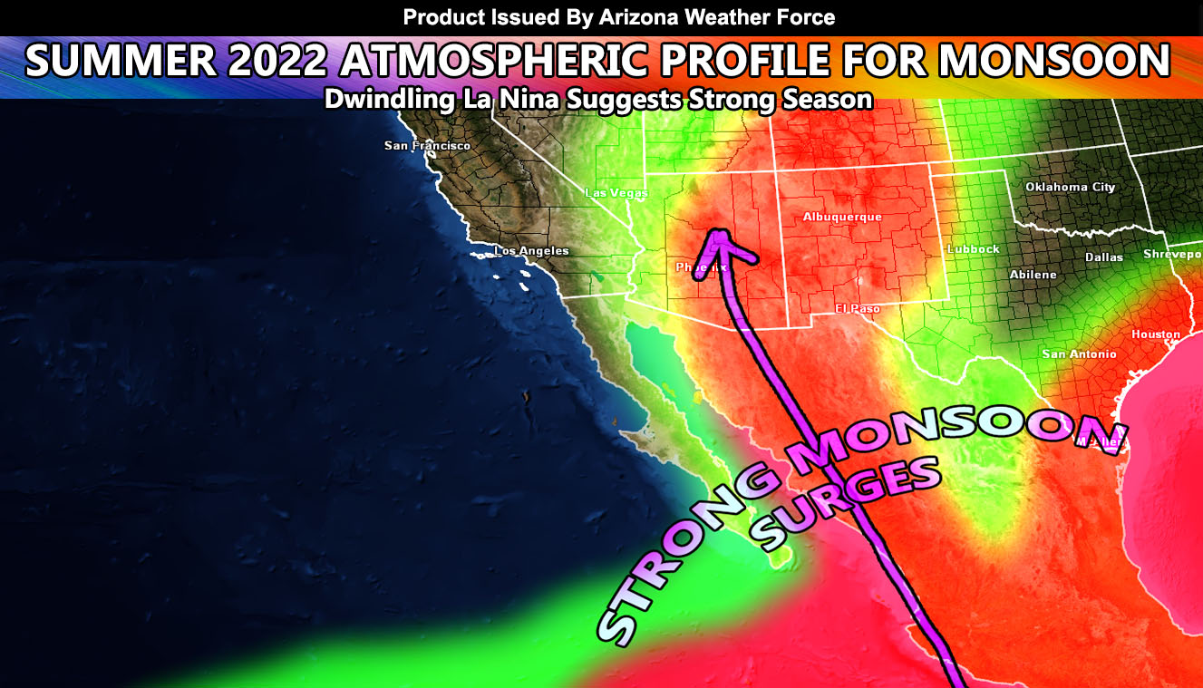 May 2022 Update Southwestern United States Monsoon Forecast Update For