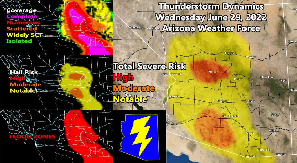 FINAL FORECAST: Thunderstorm Watches Issued Across Arizona Metros ...