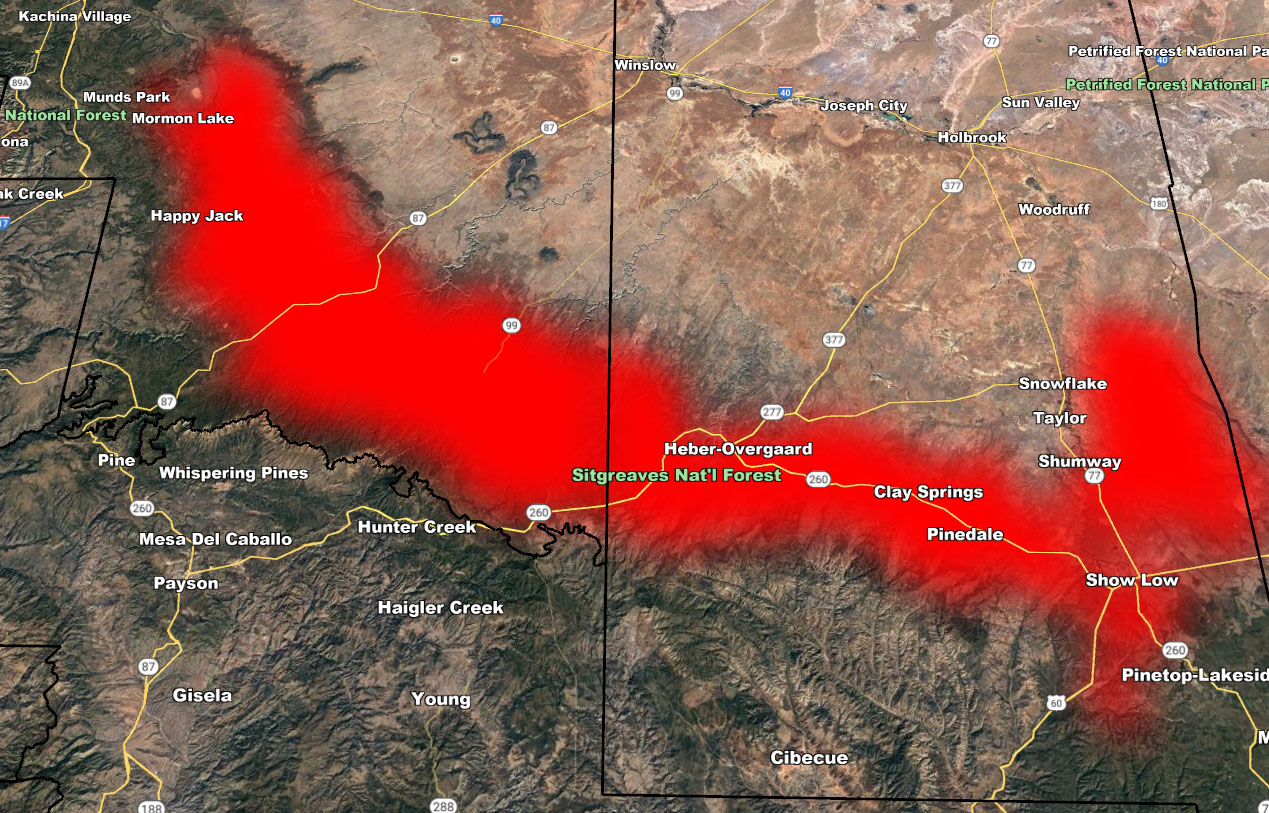 Dense Fog Advisory Arizona Weather Force