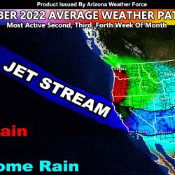 October 2022 Forecast For The Southwestern United States; Not Your Typical Month