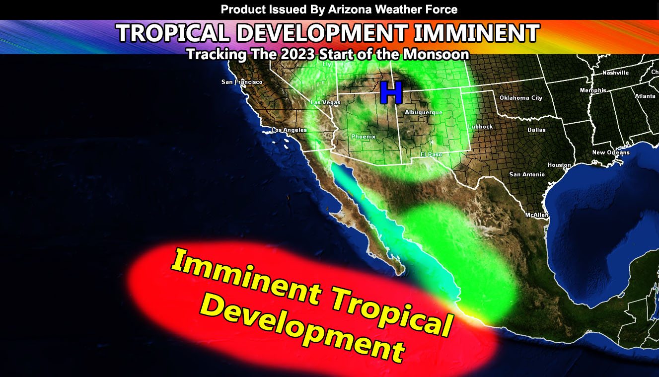 Developing Tropical Systems In The Eastern Pacific To Start The 2023   762023ArticleA 