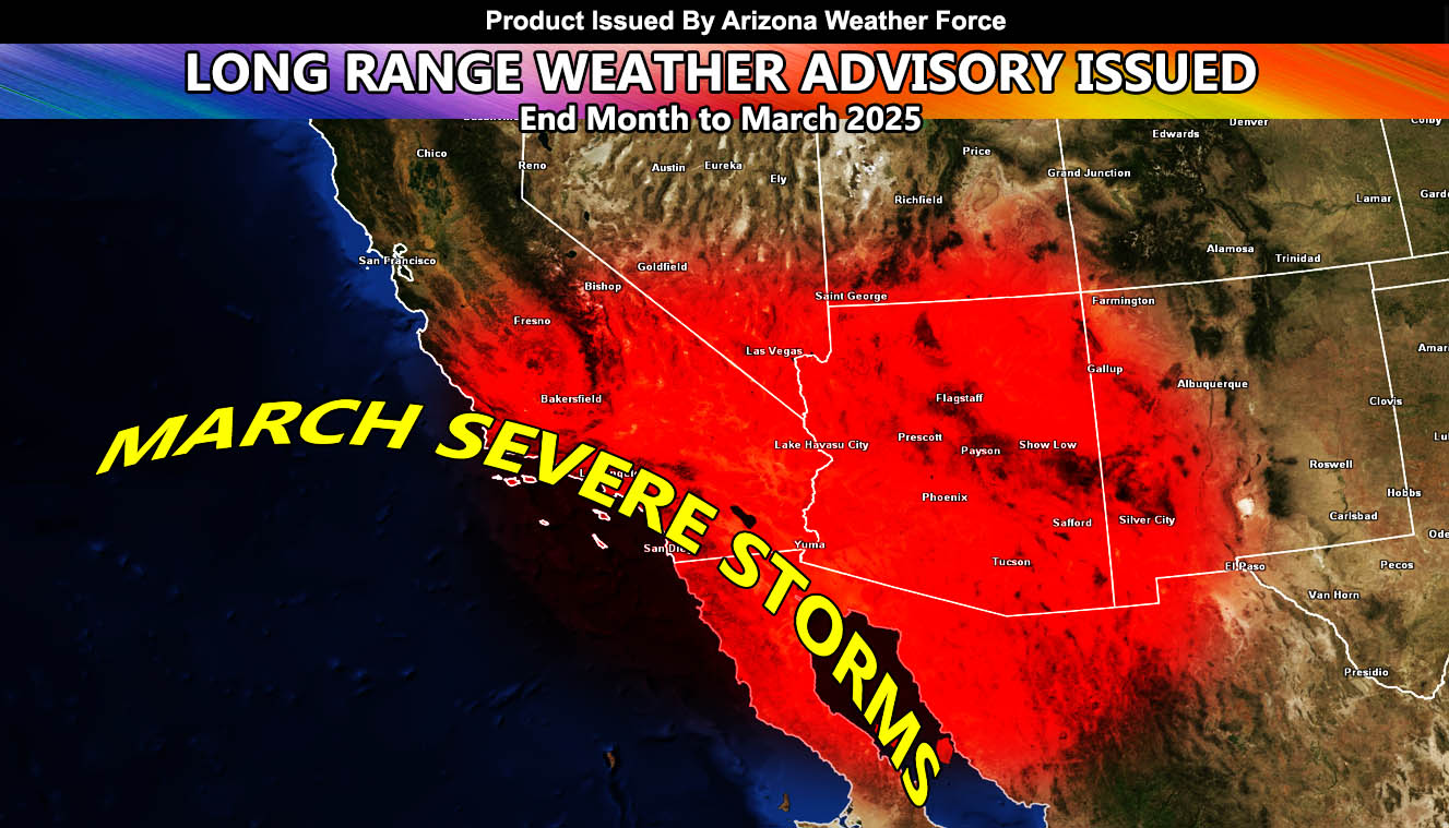 LONG RANGE WEATHER TO MARCH